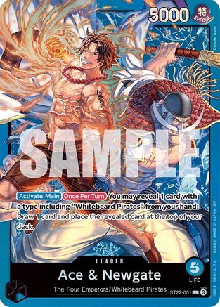 Ace & Newgate ST22-001 L Starter Deck 22: Ace & Newgate  Foil
