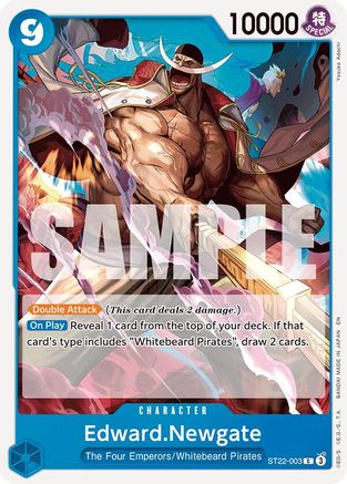 Edward.Newgate ST22-003 C Starter Deck 22: Ace & Newgate