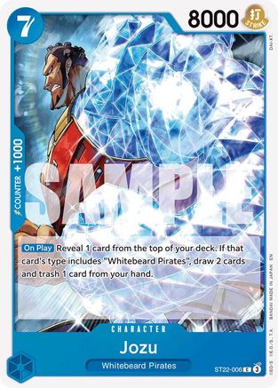 Jozu ST22-006 C Starter Deck 22: Ace & Newgate