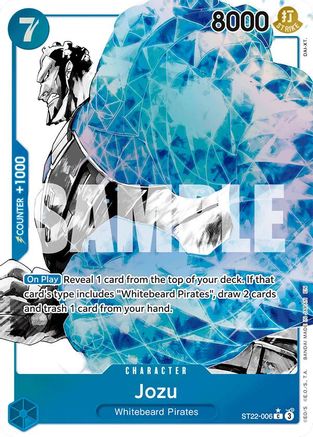 Jozu (Parallel) ST22-006 C Starter Deck 22: Ace & Newgate  Foil