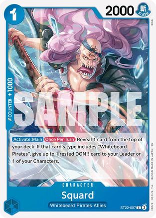 Squard ST22-007 C Starter Deck 22: Ace & Newgate