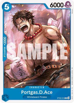 Portgas.D.Ace ST22-010 C Starter Deck 22: Ace & Newgate