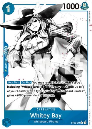 Whitey Bay (Parallel) ST22-011 C Starter Deck 22: Ace & Newgate  Foil