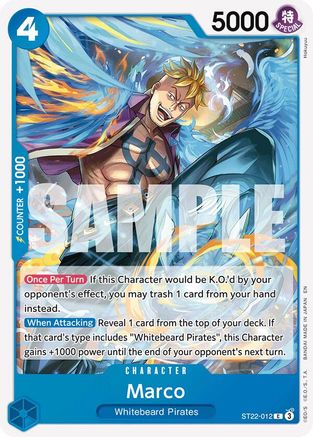 Marco ST22-012 C Starter Deck 22: Ace & Newgate