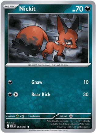 Nickit (53) Common Reverse Holofoil