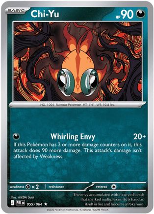 Chi-Yu (59) Rare Classic Reverse Holofoil