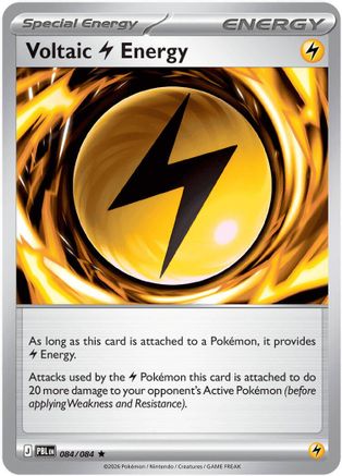 Voltaic Lightning Energy (84) Rare Classic Reverse Holofoil