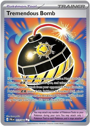 Tremendous Bomb - 113/084 (113) Ultra Rare Holofoil